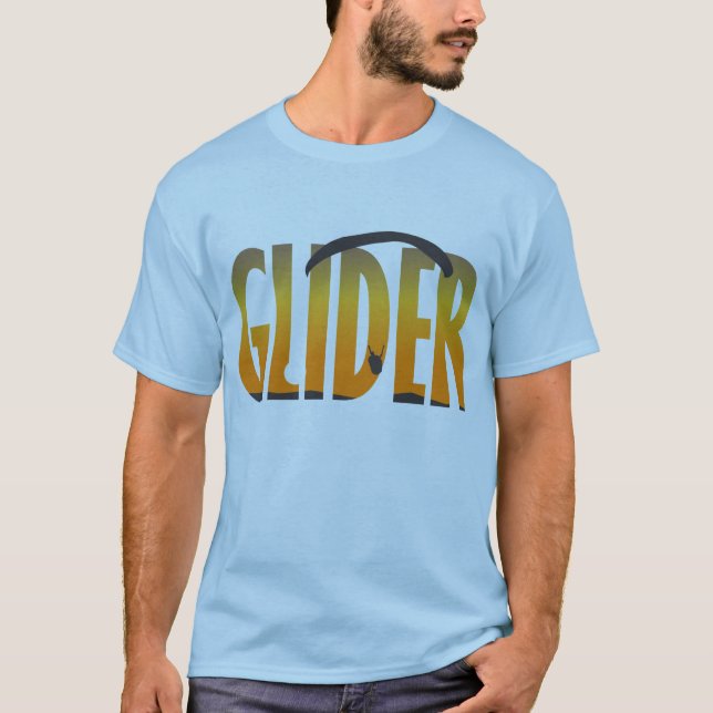 PARAGLIDING FREIER FLUG T-Shirt (Vorderseite)