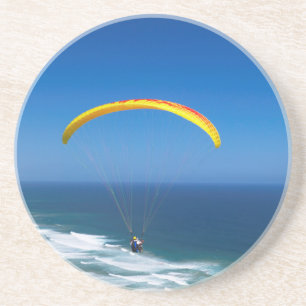 Paragliding in der Nähe von Wilderness, Garden Rou Sandstein Untersetzer
