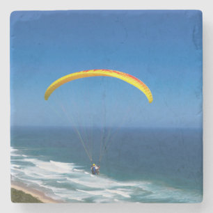 Paragliding in der Nähe von Wilderness, Garden Rou Steinuntersetzer