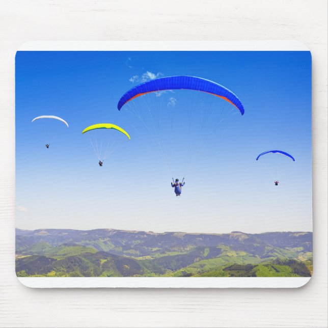 Paragliding in the Black Forest Mousepad (Vorne)