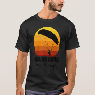Paragliding ist meine Therapie Frauen Paraglider A T-Shirt