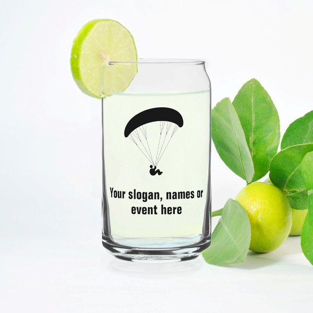 Paragliding Motif texte entièrement personnalisabl (Créateur téléchargé)