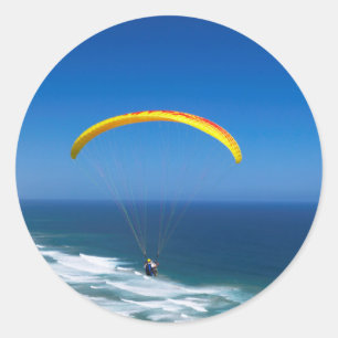 Paragliding Nederland Wilderness, Gartenroute Runder Aufkleber