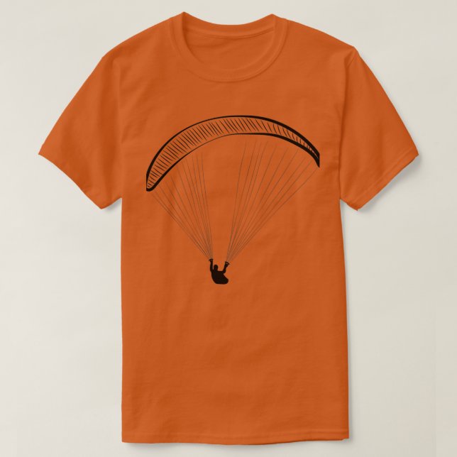 Paragliding Paraglider Paraglider Paraglider 27 T-Shirt (Design vorne)