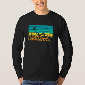 Paragliding Paraglider Retro Vintage Berge 5 T-Shirt