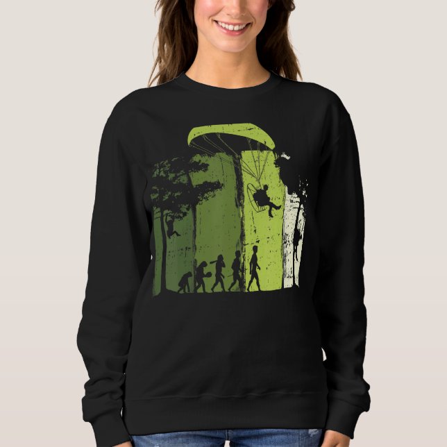 Paragliding Paramotorevolution Extreme Sport para Sweatshirt (Vorderseite)
