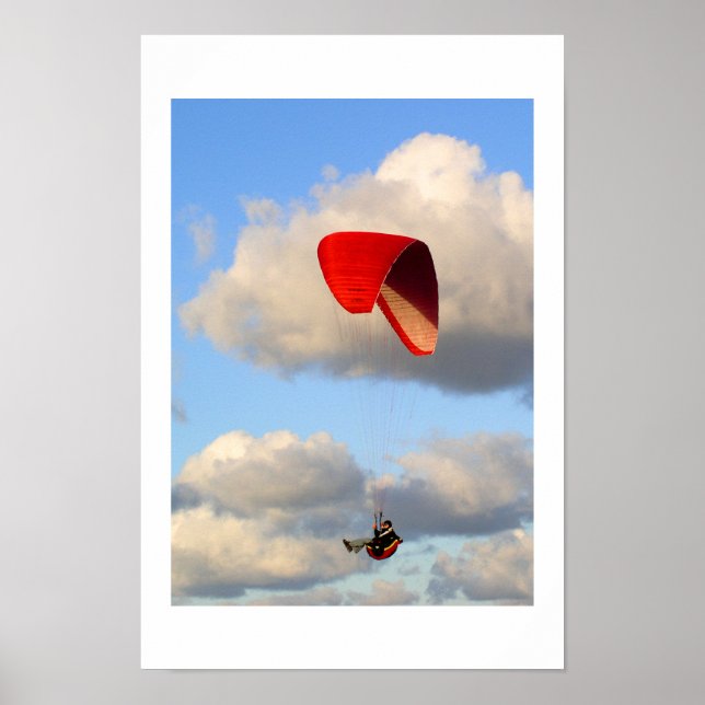 Paragliding Poster (Vorne)
