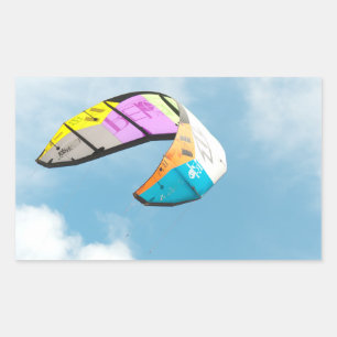 PARAGLIERUNG RECHTECKIGER AUFKLEBER