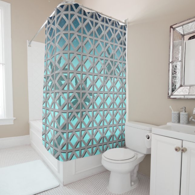 Paragon Breeze Blocks Duschvorhang (Beispiel)
