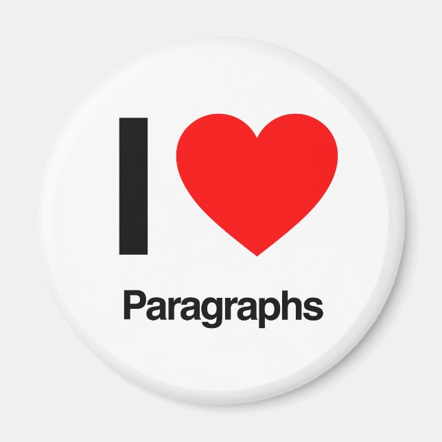 Paragraphen der Liebe I Magnet (Vorne)