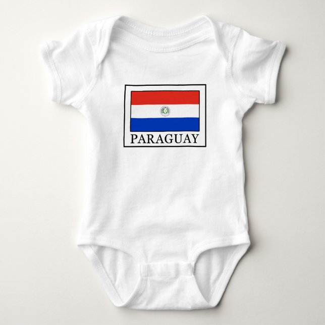 Paraguay Baby Strampler (Vorderseite)