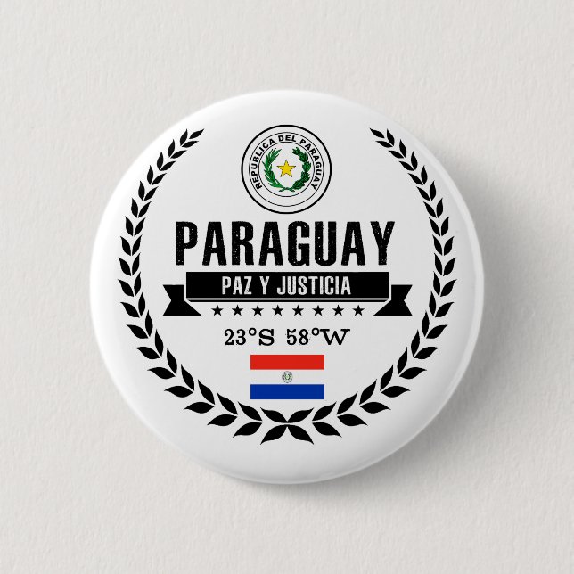 Paraguay Button (Vorderseite)