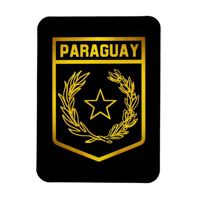 Paraguay Emblem Magnet (Vertikal)