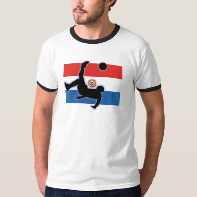 Paraguay-Fahrrad-Tritt T-Shirt (Vorderseite)