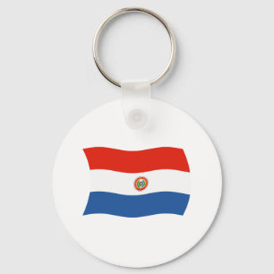 Paraguay Flag Schlüsselanhänger