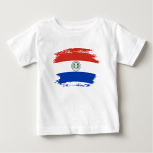 Paraguay-Flagge Baby T-shirt