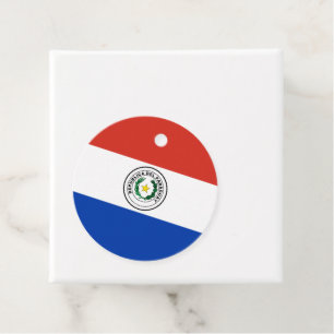 Paraguay-Flagge Geschenkanhänger