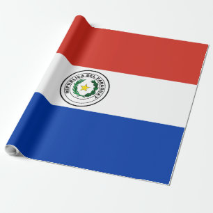 Paraguay-Flagge Geschenkpapier