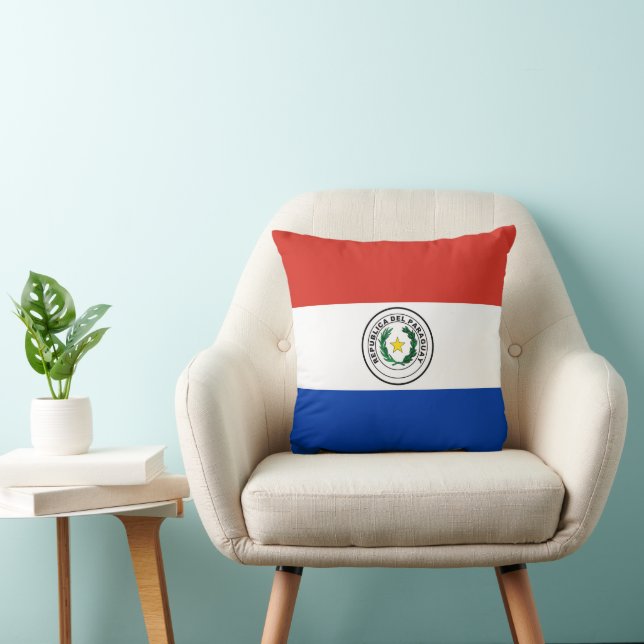 Paraguay-Flagge Kissen (Stuhl )