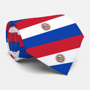Paraguay-Flagge Krawatte