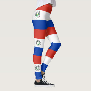 Paraguay-Flagge Leggings