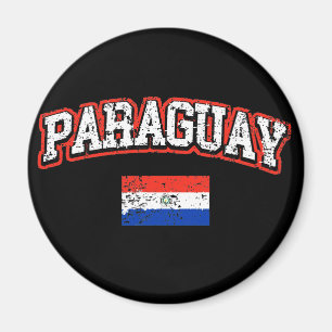 Paraguay-Flagge Magnet