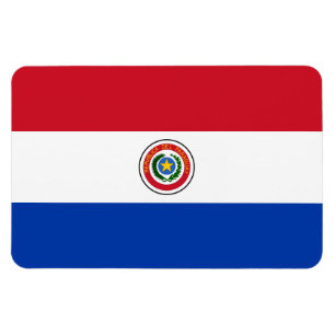 Paraguay-Flagge Magnet