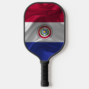 Paraguay-Flagge Pickleball Schläger