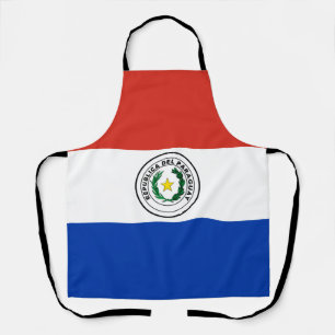 Paraguay-Flagge Schürze