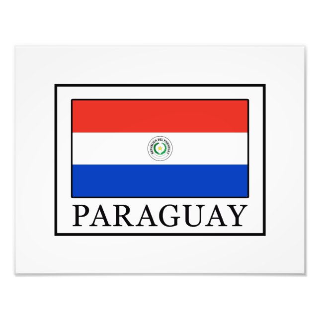 Paraguay Fotodruck (Vorne)