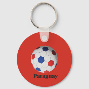 Paraguay Fußball Schlüsselanhänger