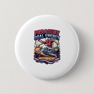Paraguay Goal Energie Skelett Stürmer Nationen Bol Button