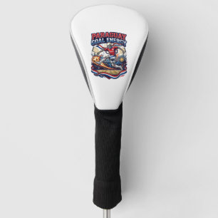Paraguay Goal Energie Skelett Stürmer Nationen Bol Golf Headcover