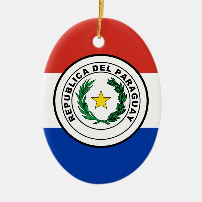 Paraguay Keramik Ornament (Vorne)