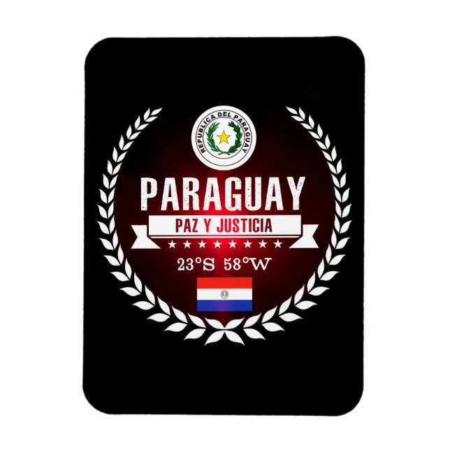 Paraguay Magnet (Vertikal)