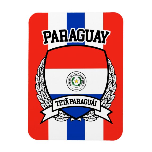 Paraguay Magnet (Vertikal)
