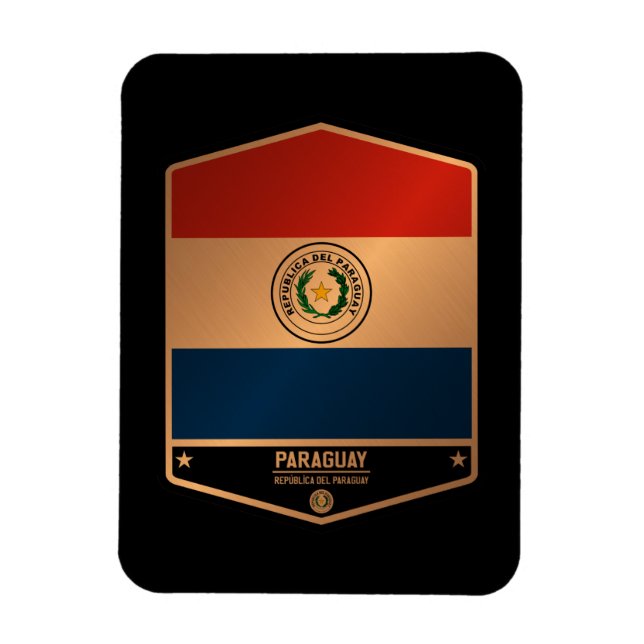 Paraguay Magnet (Vertikal)