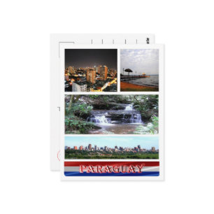 Paraguay - Mosaik - Postkarte