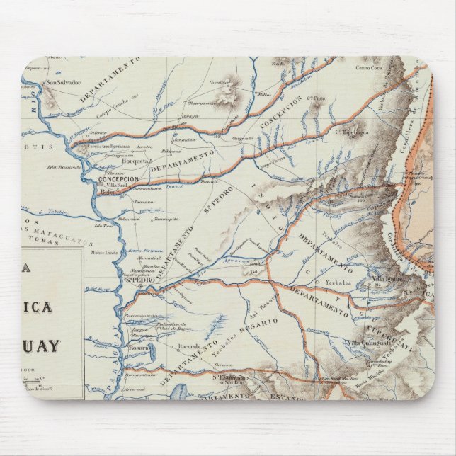 Paraguay Mousepad (Vorne)