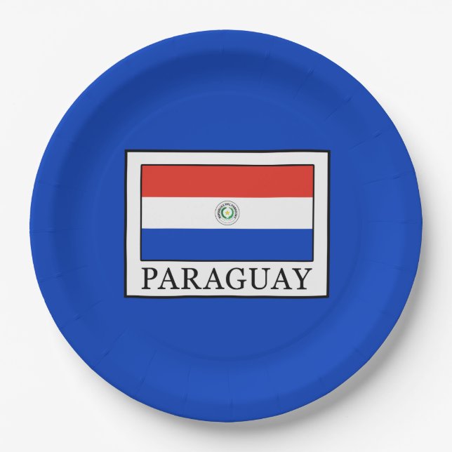 Paraguay Pappteller (Vorderseite)
