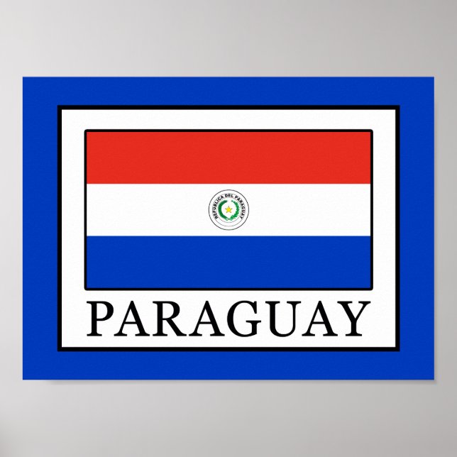 Paraguay Poster (Vorne)