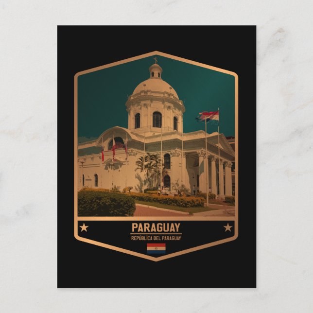 Paraguay Postkarte (Vorderseite)