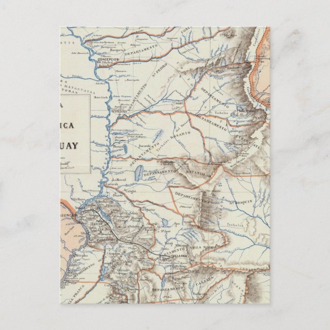 Paraguay Postkarte (Vorderseite)