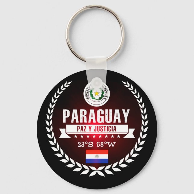 Paraguay Schlüsselanhänger (Vorderseite)