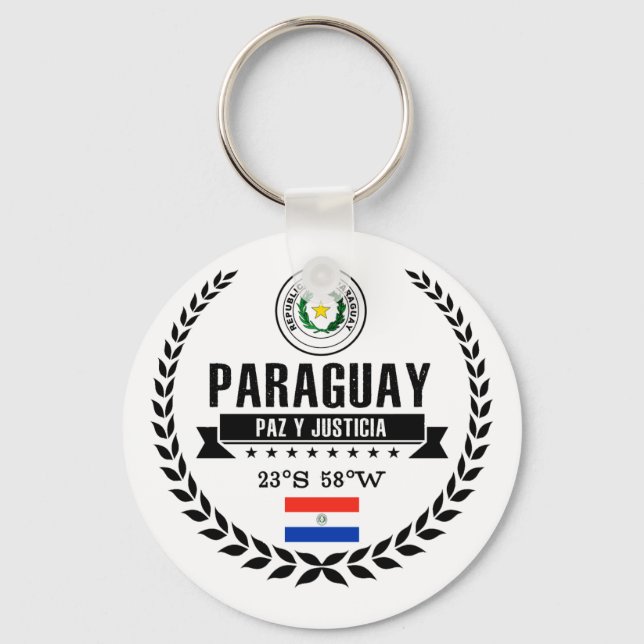 Paraguay Schlüsselanhänger (Vorderseite)