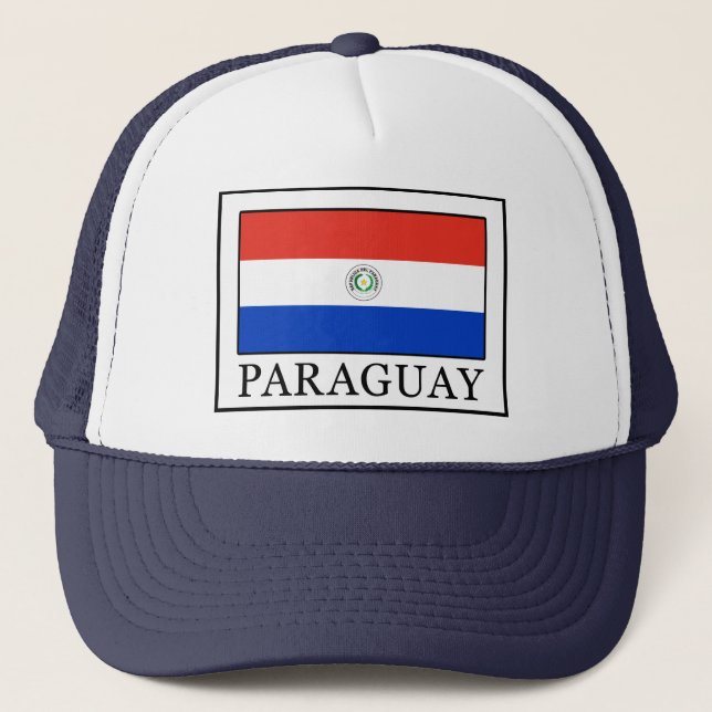 Paraguay Truckerkappe (Vorderseite)