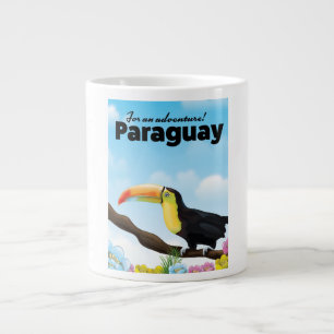 Paraguay-Tukan-Reiseposter Jumbo-Tasse