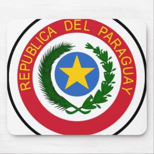 Paraguay-Wappen Mousepad