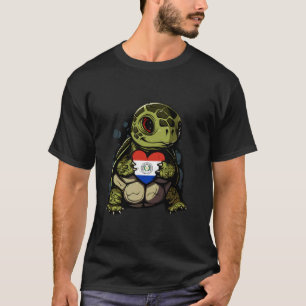 Paraguayische Wurzeln Paraguay Schildkrötenherz Pa T-Shirt
