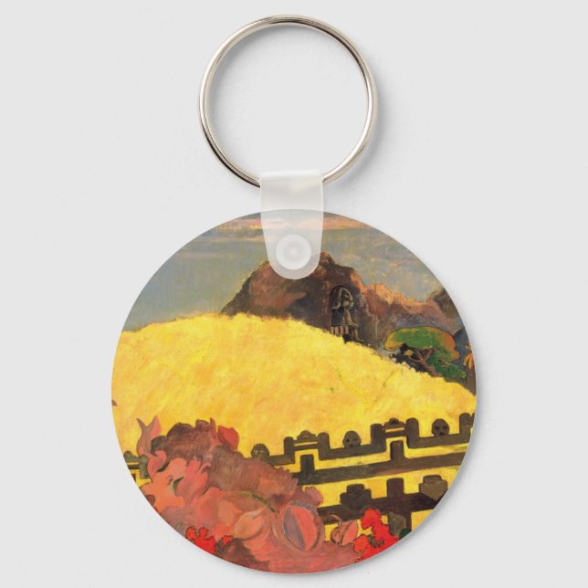 'Parahi Te Marae' - Paul Gauguin Schlüsselanhänger (Vorderseite)